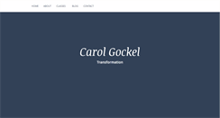 Desktop Screenshot of carolgockel.com